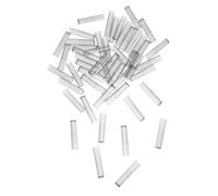 GRIRIW 50piezas Tapas De Plástico para Lápices Protectores Transparentes para Puntas De Lápiz Extensores para Lápices Tapas para Portalápices Suministros De Papelería para Estudiantes y u