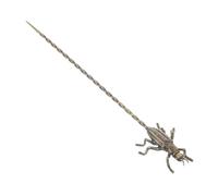 GRIRIW Aguja De Té Vintage De Latón para Ceremonia del Té Herramienta De Accesorio Chino Aguja De Limpieza para Tetera y Utensilios Coleccionable De Antiguo