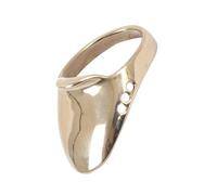 GRIRIW Anillo de Latón para con Resistente al Desgaste Protección Dedos Portátil para Arqueros