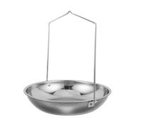 GRIRIW Bandeja De Básculas Accesorios Cadena Báscula Mecánica Plato De Pesaje Industrial Colgante De Acero Inoxidable Colgante Con