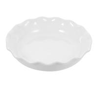 GRIRIW Bandeja para Pizza de Cerámica Color Claro Grande Antiadherente Resistente al Calor Utensilio Práctico para Hornear en Horno Eléctrico Uso Doméstico y Profesional