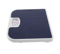 GRIRIW Báscula Mecánica de Precisión para Baño Corporal Analógica para Medición de Peso Herramienta de Gestión de Salud Diseño Elegante y Duradero para Uso Diario Hogar y Color Azul
