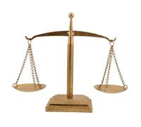 GRIRIW Báscula - Símbolo Justicia, Abogado, Coleccionable - Báscula De De Peso De Vintage - Torre De Libra para Decoración De Centro De Mesa