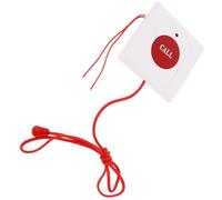 GRIRIW Botón y Alarma para Pacientes Mayores de Llamada de Emergencia Diseño de Cuerda para Montaje en Pared Hogar y Lugares Necesarios