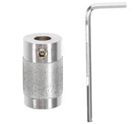 GRIRIW Broca para Vidrio de 3/4 Pulgada Muela Abrasiva de Aleación de Aluminio, Herramienta para Moldear Vidrieras y Baldosas Cerámicas Estructura Razonable