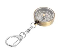 GRIRIW Brújula de Llavero Vintage de Aleación de Zinc Portátil Función Precisa para Navegación al Aire Libre y Senderismo, Accesorio Práctico para Hombres y Mujeres