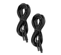 GRIRIW Cables de Extensión para Cámara de Retrovisor Coche, 4 Contactos, 2,5 Metros, Compatibles Cámaras de Visión Trasera y Tablero, Uso Automotriz, Duradero y Compacto, Color Negro