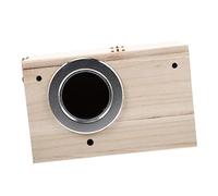 GRIRIW Caja Nido de Pájaro decoración Jardin jardim decoração Nido para Dormir nidos de pájaros para Exterior casa Decorativa para pájaros decoración de casa de pájaros de Madera Colgante