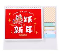 GRIRIW Calendario de Escritorio Pequeño Compacto Calendario Mensual Sobremesa Papel Grueso Planificador Oficina Hogar