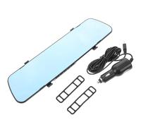 GRIRIW Cámara de Tablero para Coche Espejo Retrovisor Digital de 2,4 Pulgadas, Lente Única, Grabadora de Alta Resolución, Instalación Versátil y Diseño Delgado para Conducción y Reversa