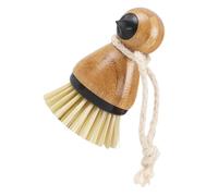 GRIRIW Cepillo Vertical para Limpieza de Frutas y Verduras Plástico Resistente Mango Ergonómico Estropajo Multiusos para Cocina Fregadero y Ollas Adecuado para Limpieza Profunda