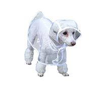 GRIRIW Chubasquero De Eva Transparente para Perros Pequeños Talla s Diseño Clásico Ideal para Mascotas No Te Preocupes por La Lluvia