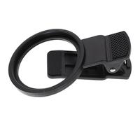 GRIRIW Clip de Filtro de Lente Portátil 52 Mm para Móviles y Cámaras, Clip Rosca Metálica Duradera, Accesorio Compacto para Fotografía Móvil, Color Negro