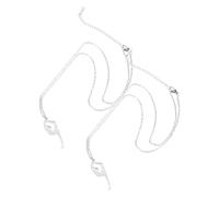 GRIRIW Collar de Gimnasia Diseño Único y Cómodo para Hombres y Mujeres Paquete de 2 Piezas Colgante Original de Acero Inoxidable para Uso Diario