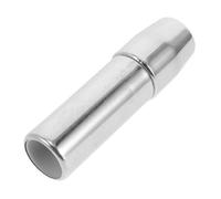 GRIRIW Conector De Tubo De Acero Inoxidable Sistema De Bloqueo Externo Adaptador Telescópico para Varillas De Secado Conector De Extensión para Cortinas y Accesorios De Montaje Diseño