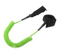 GRIRIW Correa Elástica para Tabla de Surf de 7mm, Verde, Rotación | Nylon, Neopreno y Tpu, Sistema de Liberación Rápida, Uso en Surf y Kayak