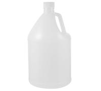 GRIRIW Cubo Blanco de Plástico Resistente con Asa y Tapa Hermética Garrafa Portátil de Reutilizable y Práctica para Almacenamiento y Transporte de Líquidos Reutilizable