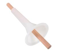 GRIRIW Embudo para Embutir Salchichas Manual con Tubo para Intestinos de Cerdo y Palo de Madera, Herramienta de Cocina para Hacer Embutidos Caseros, Accesorio Práctico y Reutilizable