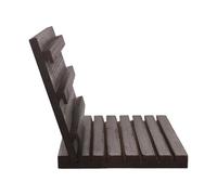 GRIRIW Expositor de Madera para Monedas de Desafío, Soporte Portátil para Exhibición de Monedas Coleccionables, Estante Robusto para Medallas y Premios en Hogar, Oficina y Comercio,