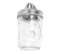 GRIRIW Exprimidor Manual de Cítricos para Mason Jar 480Ml Acero Inoxidable Práctico Exprimidor de Frutas para Cocina Doméstica y Jugos Frescos