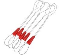 GRIRIW Extractores de Cables Eléctricos 5 Piezas, Tiradores de Cinta de Pescado Portátiles, Enhebradores para Guía de Alambre en Conductos, Herramienta de Fijación para Electricistas