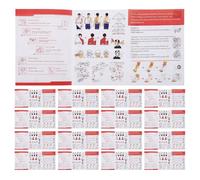 GRIRIW Guía de Supervivencia de Emergencia para Exteriores 40 Unidades, Manual Compacto de Primeros Auxilios Portátil, Instrucciones Básicas para Campamento y Senderismo, Guía Médica