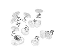 GRIRIW Hoja De 50 Uds. Manta De Edredón Sujetadores Ropa De Cama Sábana Pasadores Juego De Cama Alfileres Retorcidos De Tela Alfileres De Manta Acero Inoxidable Bandolera