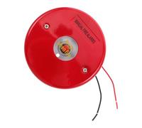 GRIRIW Interruptor Manual de Alarma contra Incendios de Acero Inoxidable Campana de Alarma Roja de Alta Resistencia para Montaje en Pared Activada Manualmente para Oficinas Escuelas
