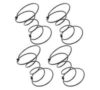 GRIRIW Juego de 4 Muelles de Resorte para Muebles 15 CM de Altura Acero Resistente Soporte para Sillas Sofás y Sillones Reclinables Repuesto para Reparación de Cojines Hundidos