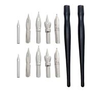 GRIRIW Juego de Bolígrafos de Dibujos Animados Mango de Plástico y Puntas Metálicas 2 Sets de Portalápices para Dibujo Cómico y Escritura Accesorios de Oficina y Escolar