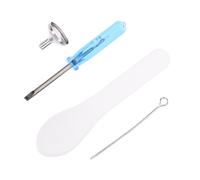 GRIRIW Juego De Mini Embudos De Acero Inoxidable para Urnas Pequeñas, Kit De Llenado Portátil, Embudo Metálico Pequeño para Joyas De Cremación y Accesorios Funerarios