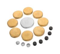 GRIRIW Kit de Tapones de Congelación para Motor de Latón Expansión para Sistema de Refrigeración Protección contra Fugas y Sobrecalentamiento Compatible con Chevrolet
