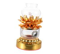 GRIRIW lámpara de Aceite lámpara de Mantequilla antorcha carburo Incienso difusor Quemador lampara de Aceite candil de Aceite pequeña lámpara de Aceite lámpara de Aceite Ajustable Vidrio