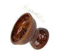 GRIRIW Lámpara De Aceite Vintage Pequeña De Cerámica para Uso Interior, Queroseno con Mecha, Luz Decorativa para Templo y Hogar, Adecuado para Altar y Ceremonia, Lámpara De Aceite Tradicional