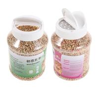 GRIRIW Lecho Natural para Hámsteres y Conejos 2 Botellas 600 Ml Virutas Perfumadas Aroma Manzana Verde y Rosa para Jaulas de Animales Pequeños y Decoración Antiestrés