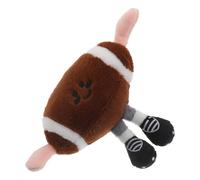 GRIRIW Llavero de Peluche Rugby Suave de 20 Cm con Colgante Deportivo de Balón de Fútbol, Accesorio Decorativo para Mochila y Bolso, Obsequio Original Aficionados al Deporte