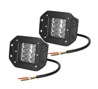 GRIRIW Luz de Trabajo LED 160w Prueba de Explosiones para Suv y Camiones, 2 Piezas Aleación de Aluminio y Pc, Adecuado para Conducción Rápida y Días Lluviosos