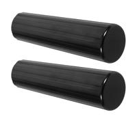 GRIRIW Mango de Utensilio para Parrilla Rosca M10 y Aislamiento Excelente, Mango de Baquelita Negro de 110mm para Barbacoa, Adecuado para Picnics y Camping, Paquete de 2 Piezas