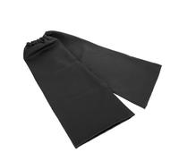 GRIRIW Manguitos Soldador Ignífugos y Reutilizables de Algodón Negro para Protección en Trabajos de Construcción y Sesiones Intensas de Soldadura, Talla 53x23cm