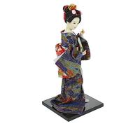 GRIRIW Muñeca Geisha Japonesa de Kimono Adorno Decorativo de Japonés Figura de para Mesa Decoración de Interior Diseño Artístico para y Amistades Color Aleatorio
