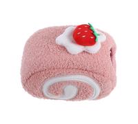 GRIRIW Nido De Hámster De Algodón Suave Casa De Invierno Adorable Forma De Rollo Refugio para Mascotas Pequeñas como Hámsters y Conejitos Fácil De Limpiar y Mantener