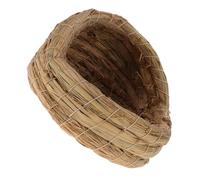 GRIRIW Nido de Paja Mano para Gallinas Ponedero Cómodo y Multifuncional para Gallineros Domésticos para Cría y Recolección de Huevos el Patio Trasero