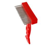 GRIRIW Peine Para Mascotas De Acero Inoxidable Cepillo Desenredante Para Perros De Pelo Cepillo De Limpieza Para Gatos Peine De Aseo Para Cachorros Herramienta De Cuidado Para Mascotas Ca