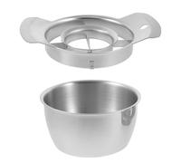 GRIRIW Pelador de Granadas de Acero Inoxidable 304 Tazón Integrado Desgranador Manual para Cocina Herramienta Práctica para Pelar Frutas y Extraer Semillas Set 1 Pieza para Uso