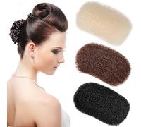 GRIRIW Pinzas para Pelo Mujer Pequeñas 3piezas Alambre de Nylon y Acero Manganeso para Aumentar Volumen y Ocultar Base del Cabello en Uso Diario y Bodas