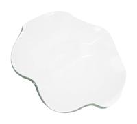 GRIRIW Plato Calentador de Aceite de Repuesto de Vidrio Transparente, Diámetro 115 Mm, Accesorio para Quemador de Cera y Aromaterapia, Base Lisa Fácil de Limpiar para Difusor y Velas