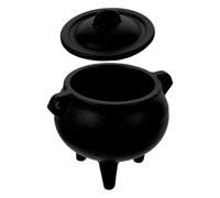 GRIRIW Porta Incienso De Hierro Fundido Minimalista Quemador De Aromaterapia para Palo Santo Y Salvia Cuenco para Quemar Varillas Y Conos Soporte Versátil para Meditación Y Ritual De Yoga
