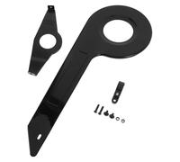 GRIRIW Protector de Cadena de Piñón para Bicicleta 32-36 Dientes Cubierta del Plato Negra Ligera y Resistente Protección Segura para Ciclismo Infantil Uso en Montaña y Carretera