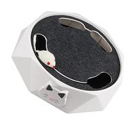 GRIRIW Ratón Electrónico Interactivo para Gatos Juguete Automático De Ejercicio para Mascotas Simulador De Caza Movimiento Estimula El Instinto Natural De Caza para Mantener Tu Gato y