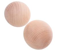 GRIRIW Set de 2 herramientas semicirculares de madera para arcilla, molde para prensar y crear textura en cuencos y platos, para trabajo en taller artesanal
